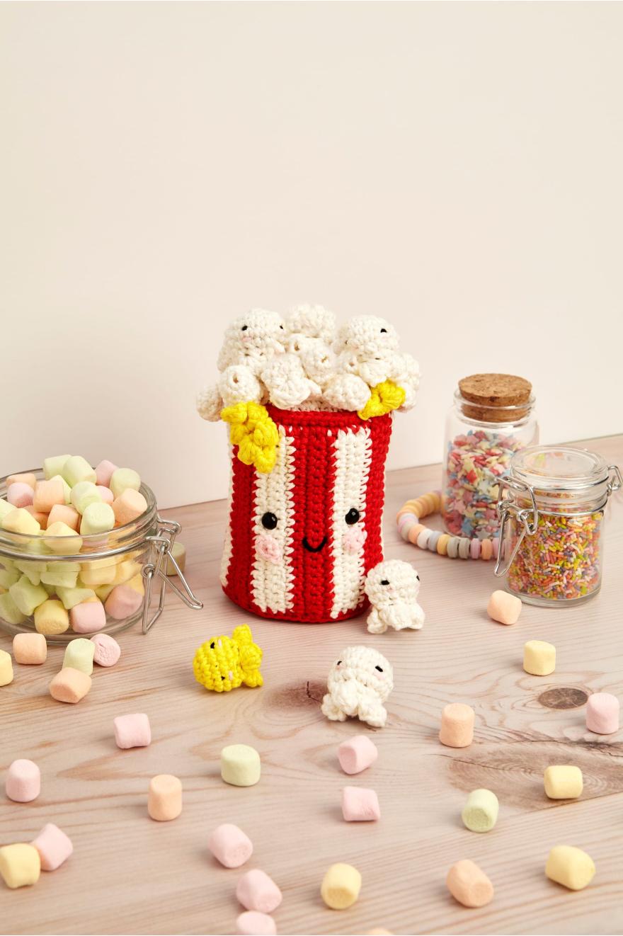 Kit Amigurumi - Pop Corn