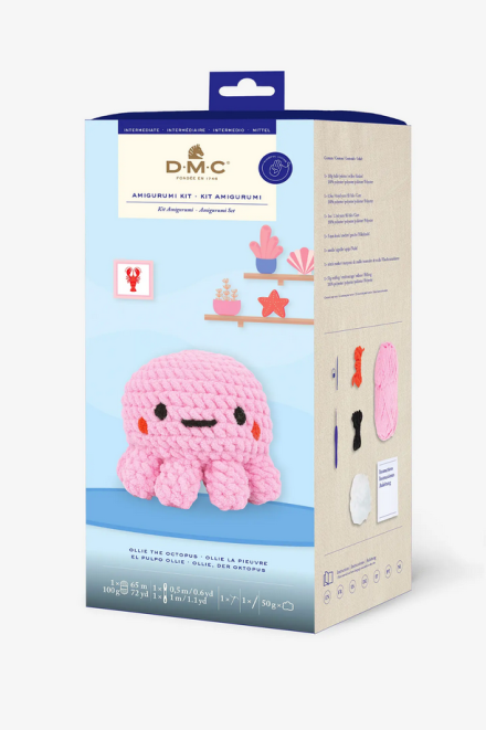 Kit Amigurumi XL - La pieuvre Ollie