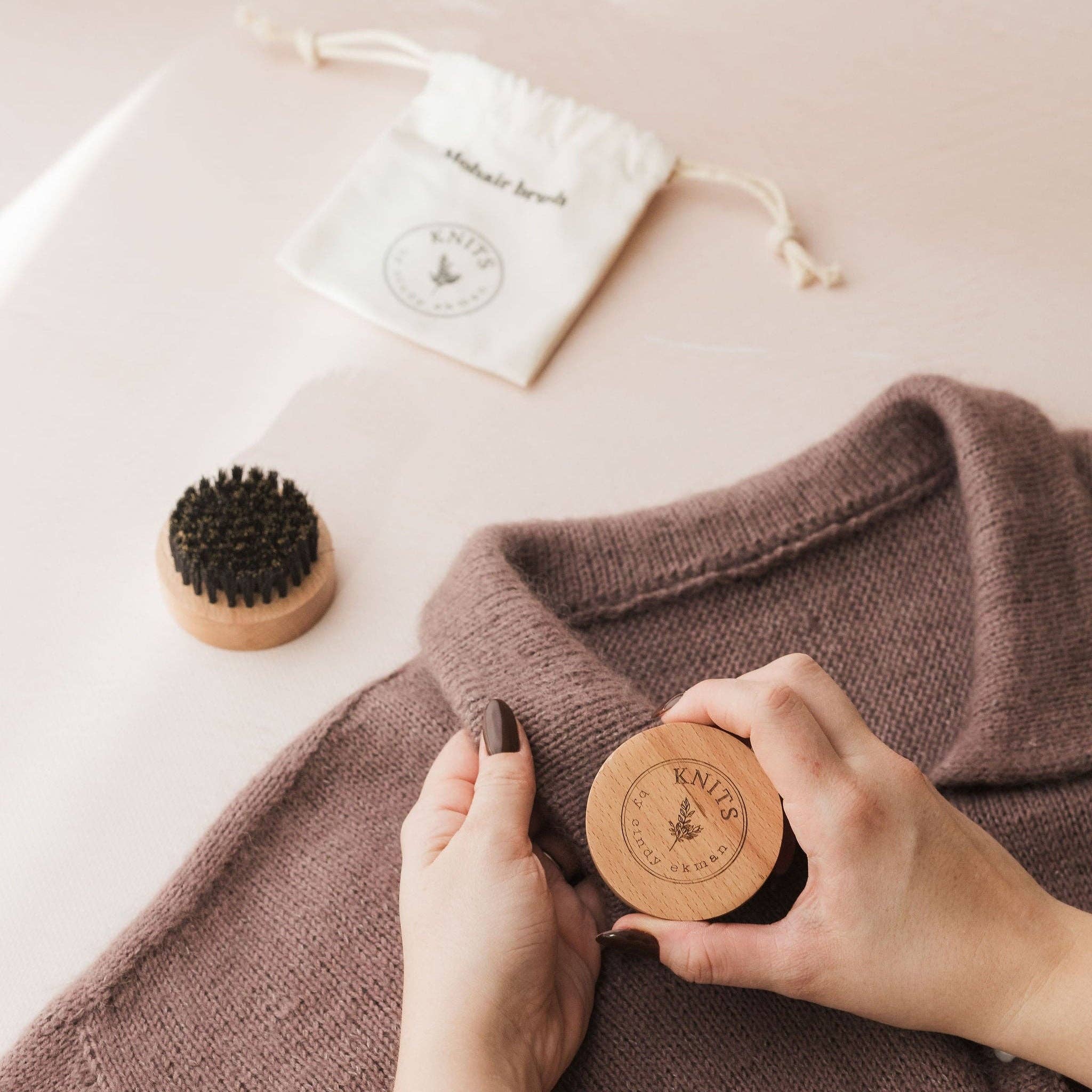 Brosse pour mohair