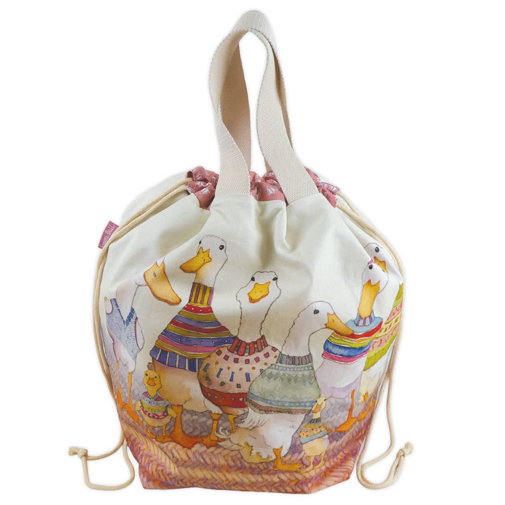 Grand Sac Seau "Dapper Ducks"