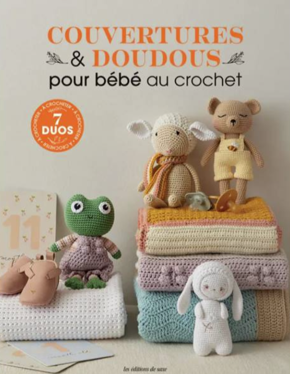 Couvertures & Doudous pour bébé au crochet