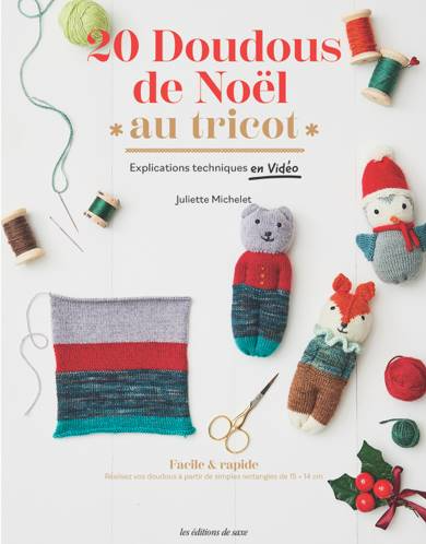 20 Doudous de Noël au tricot