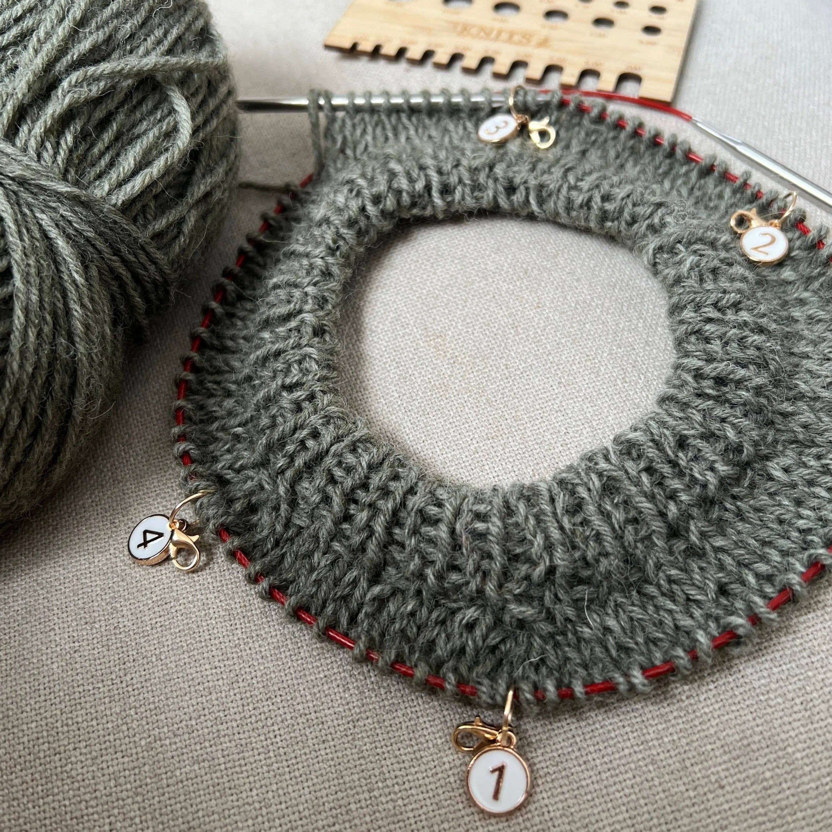 Set de marqueurs numérotés KNITS