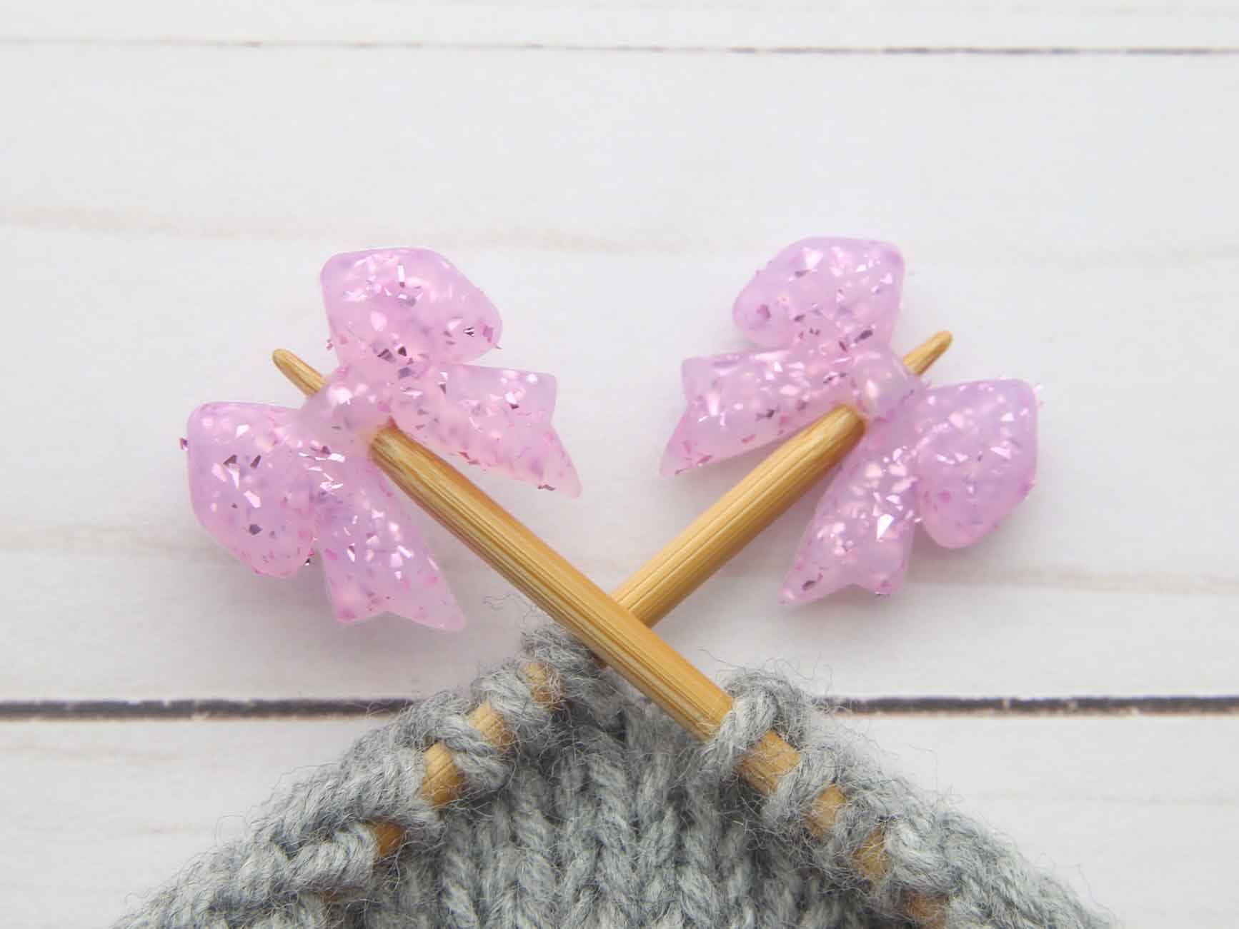 Nœud à paillettes | Bouchons d'aiguilles