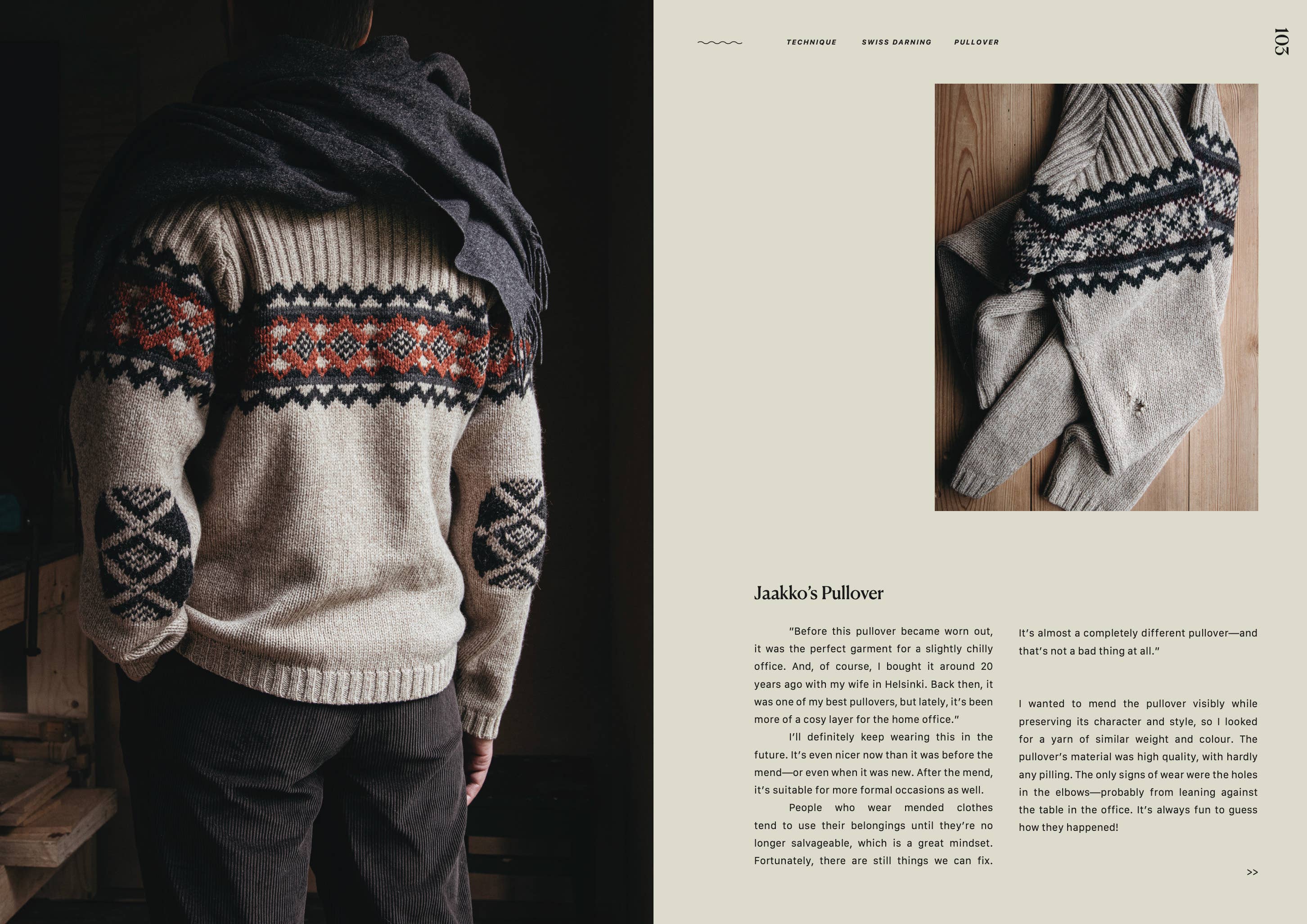 The Art of Knitwear Repair