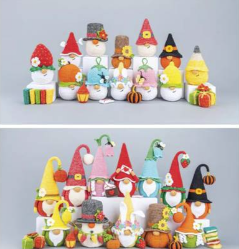 Amigurumi Gnomes