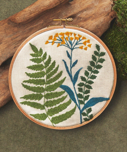 Toile de chanvre Eco Vita à broder