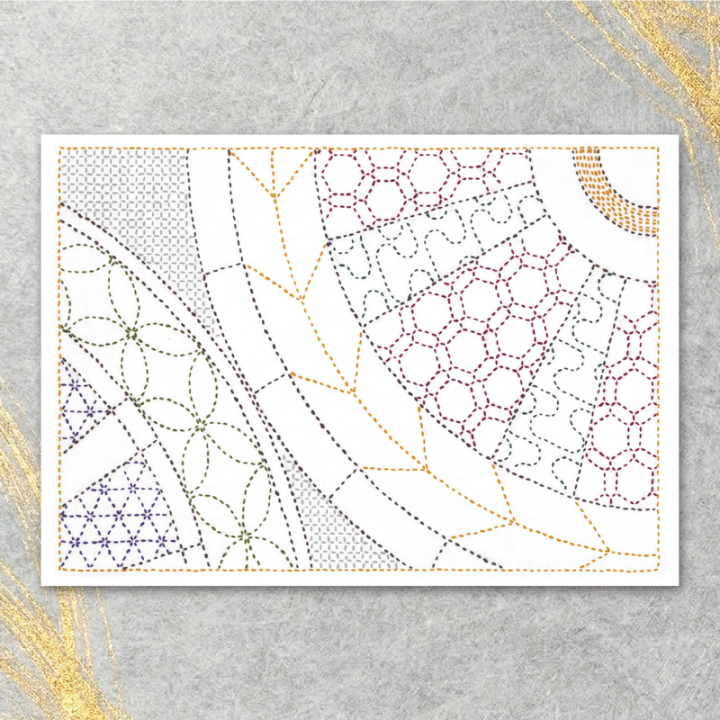 Set de table en Sashiko