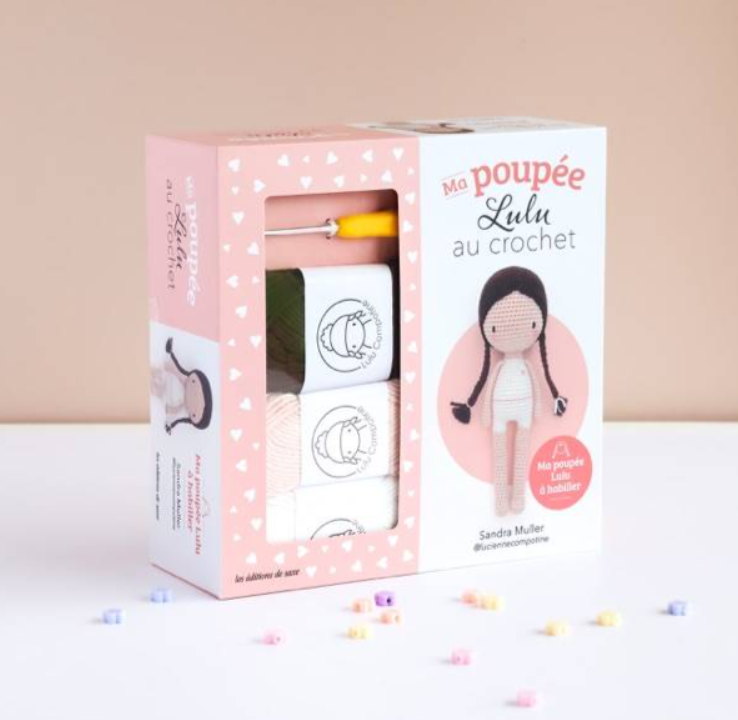 Kit de crochet - Ma poupée Lulu au crochet