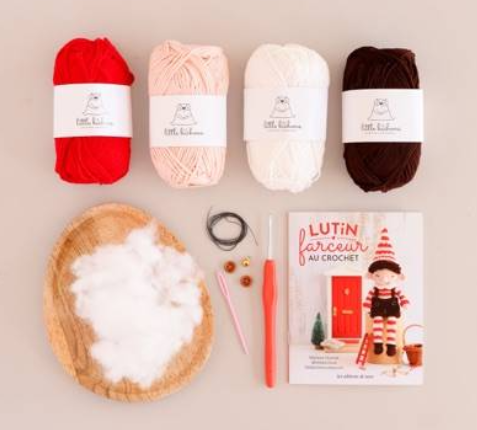 Kit de crochet - Lutin farceur au crochet