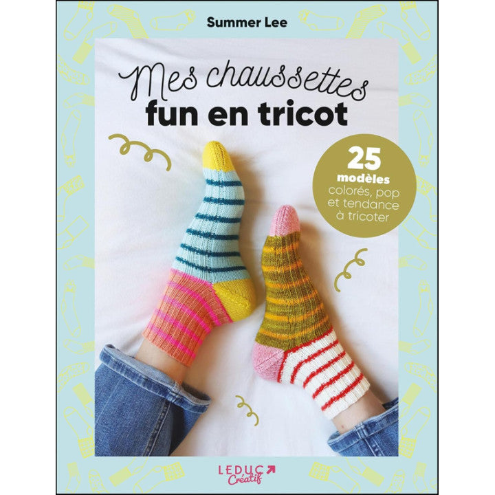 Mes chaussettes fun en tricot