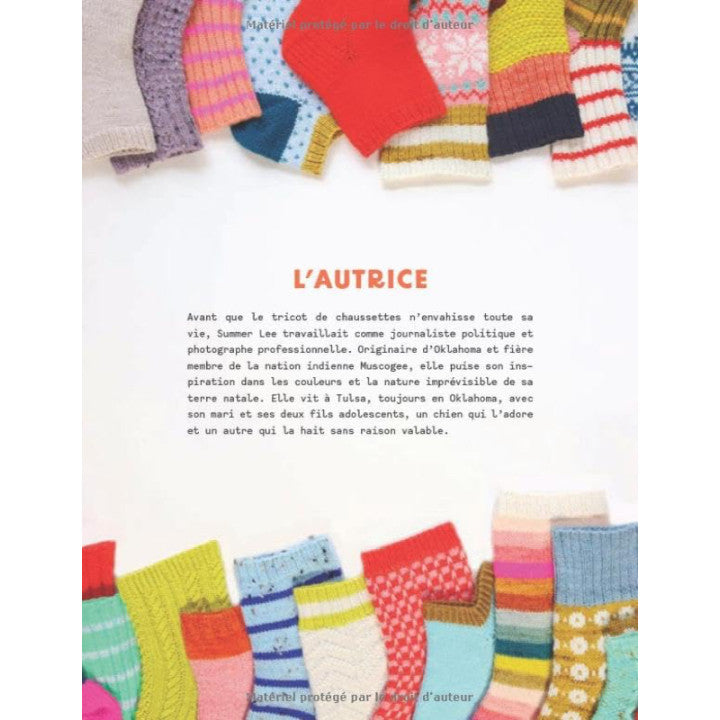 Mes chaussettes fun en tricot