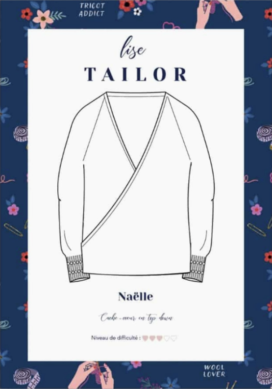 Cache-coeur Naëlle - Patron de tricot