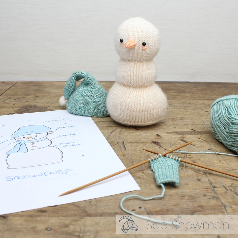 Kit tricot Seb Snowman