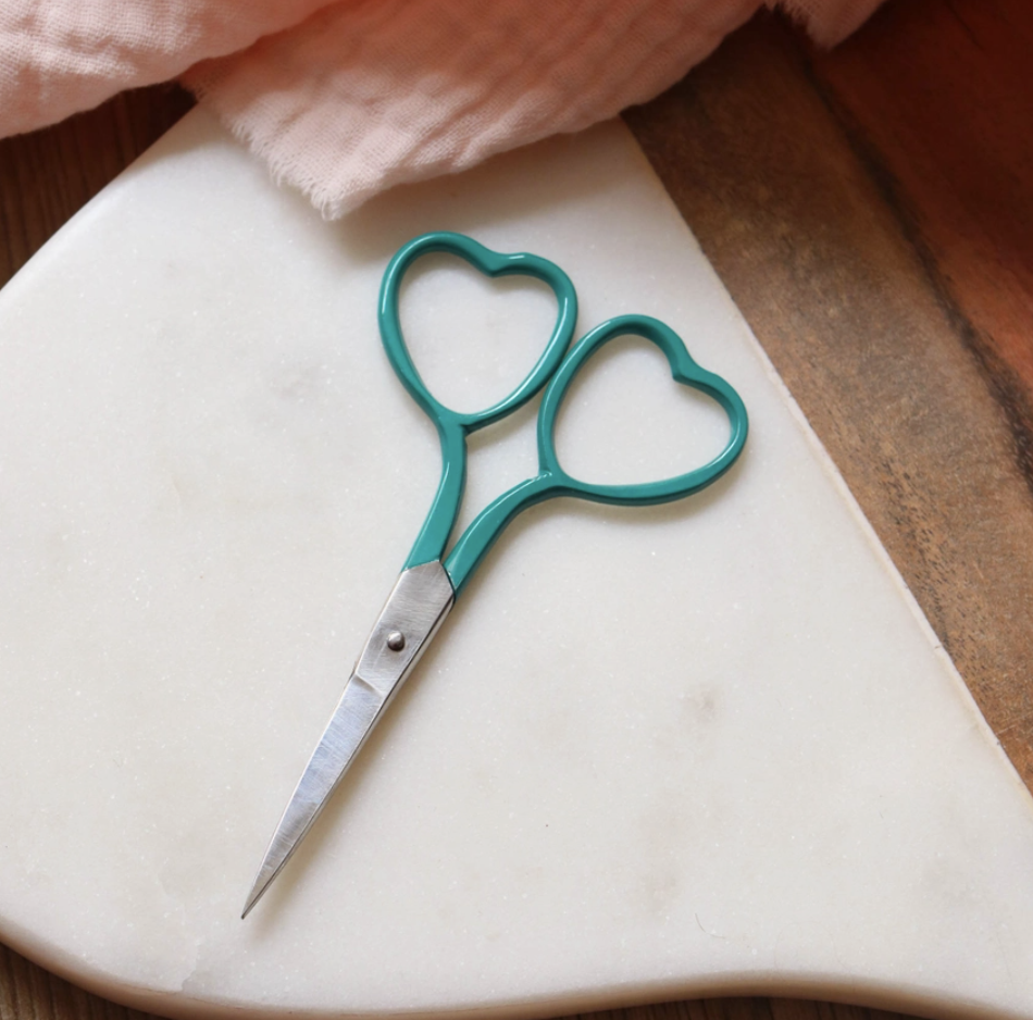 Ciseaux de broderie "coeur"