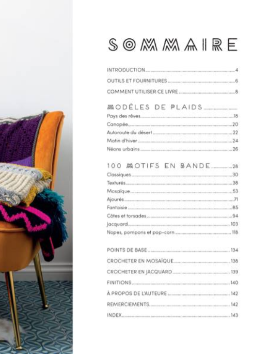 Fabuleux plaid au crochet