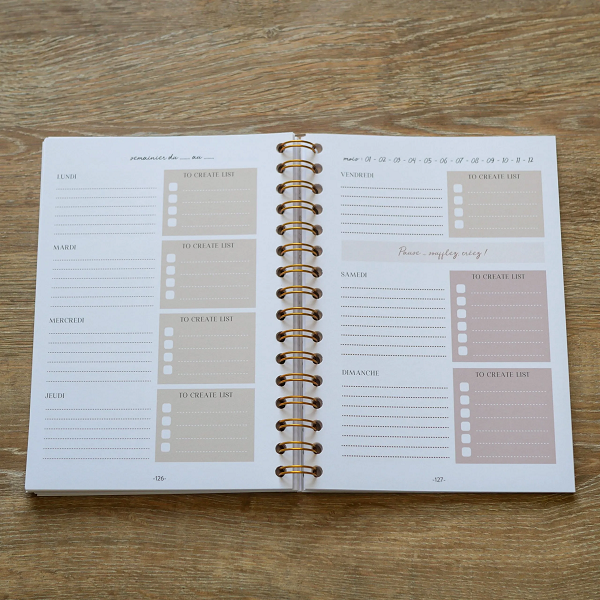 Planner créatif