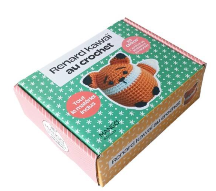 Kit de crochet - Renard Kawaï
