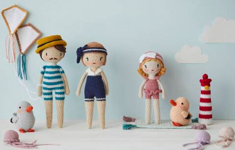 Poupées Rétro au crochet