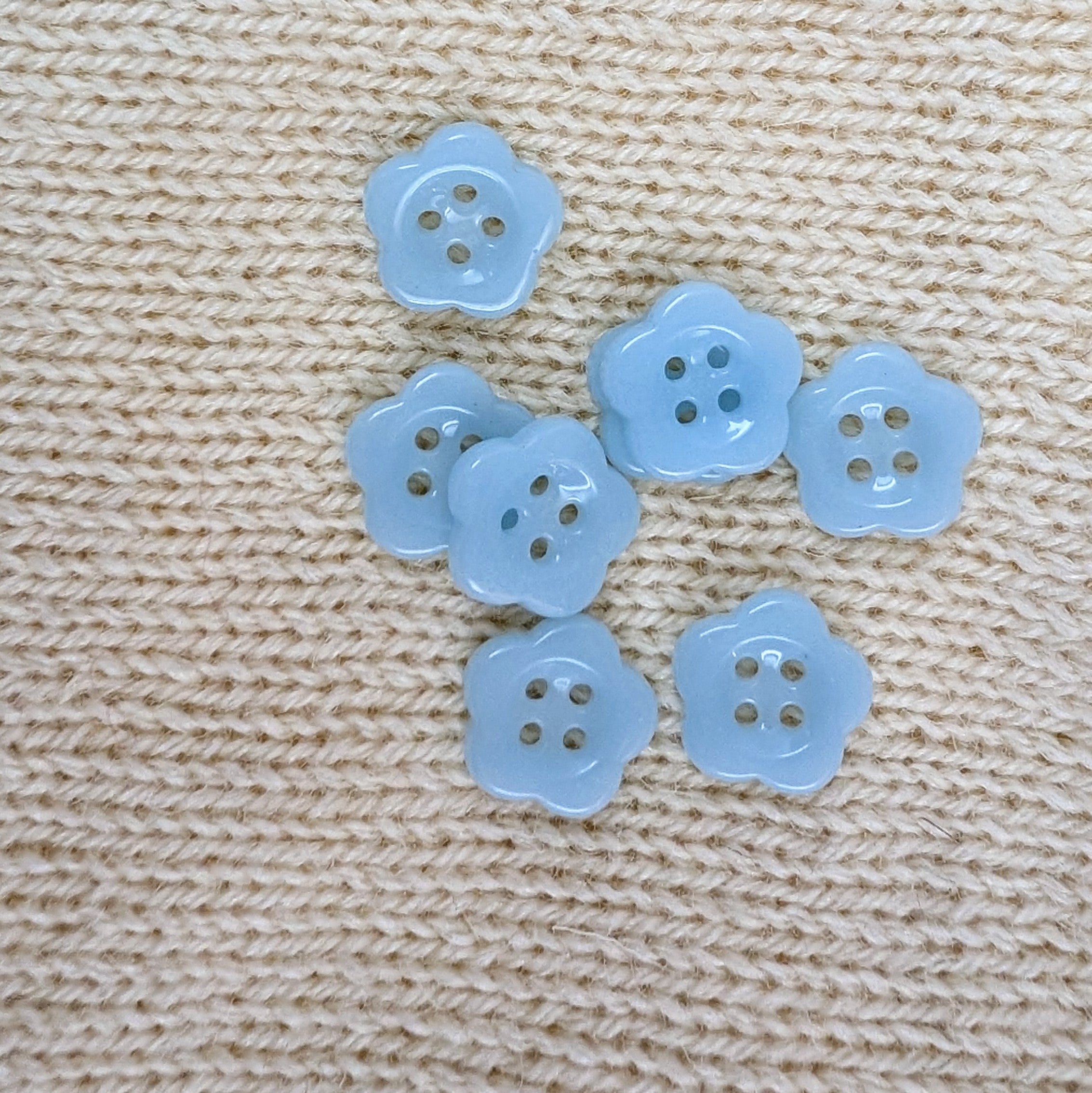 Boutons Fleurs 15 mm