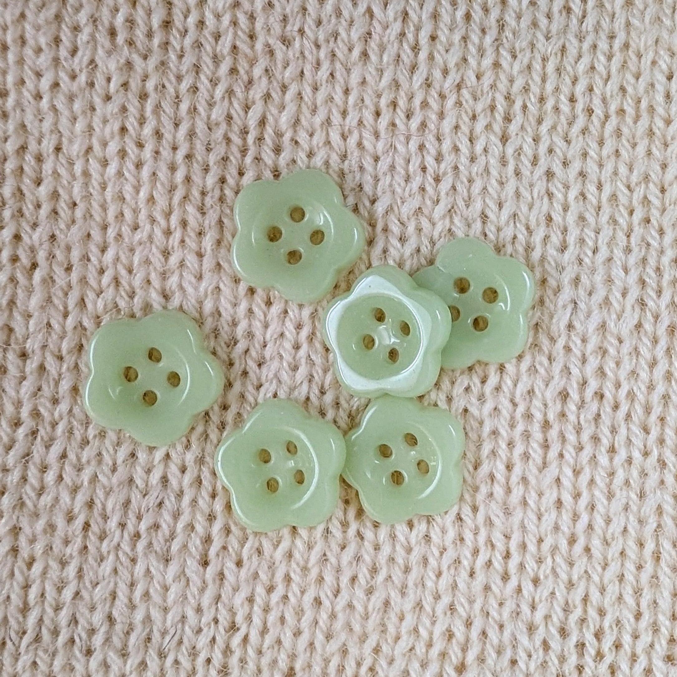 Boutons Fleurs 15 mm