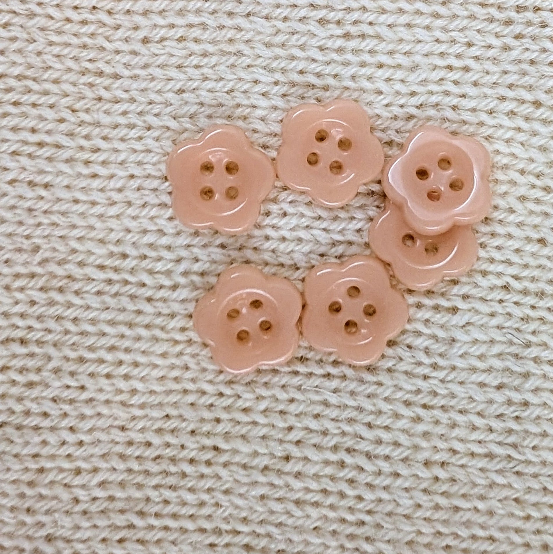 Boutons Fleurs 15 mm