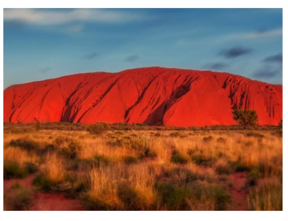 Sock Club d'avril - Ayers Rock