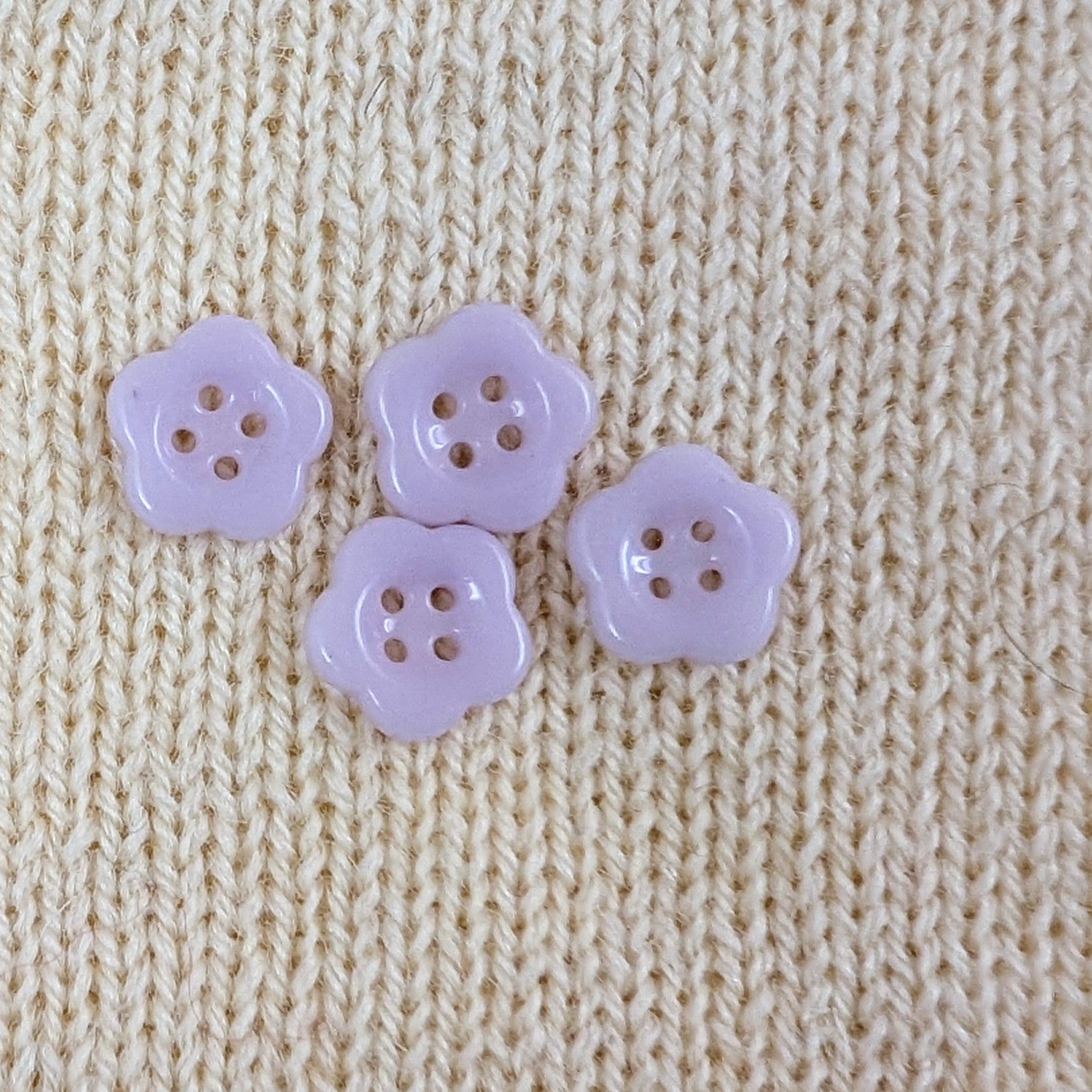 Boutons Fleurs 15 mm