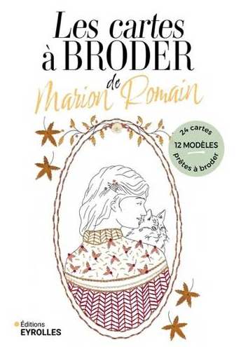 Les cartes à broder de Marion Romain