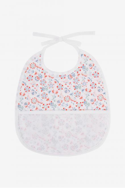 Bavoir à broder Folk - 6 mois