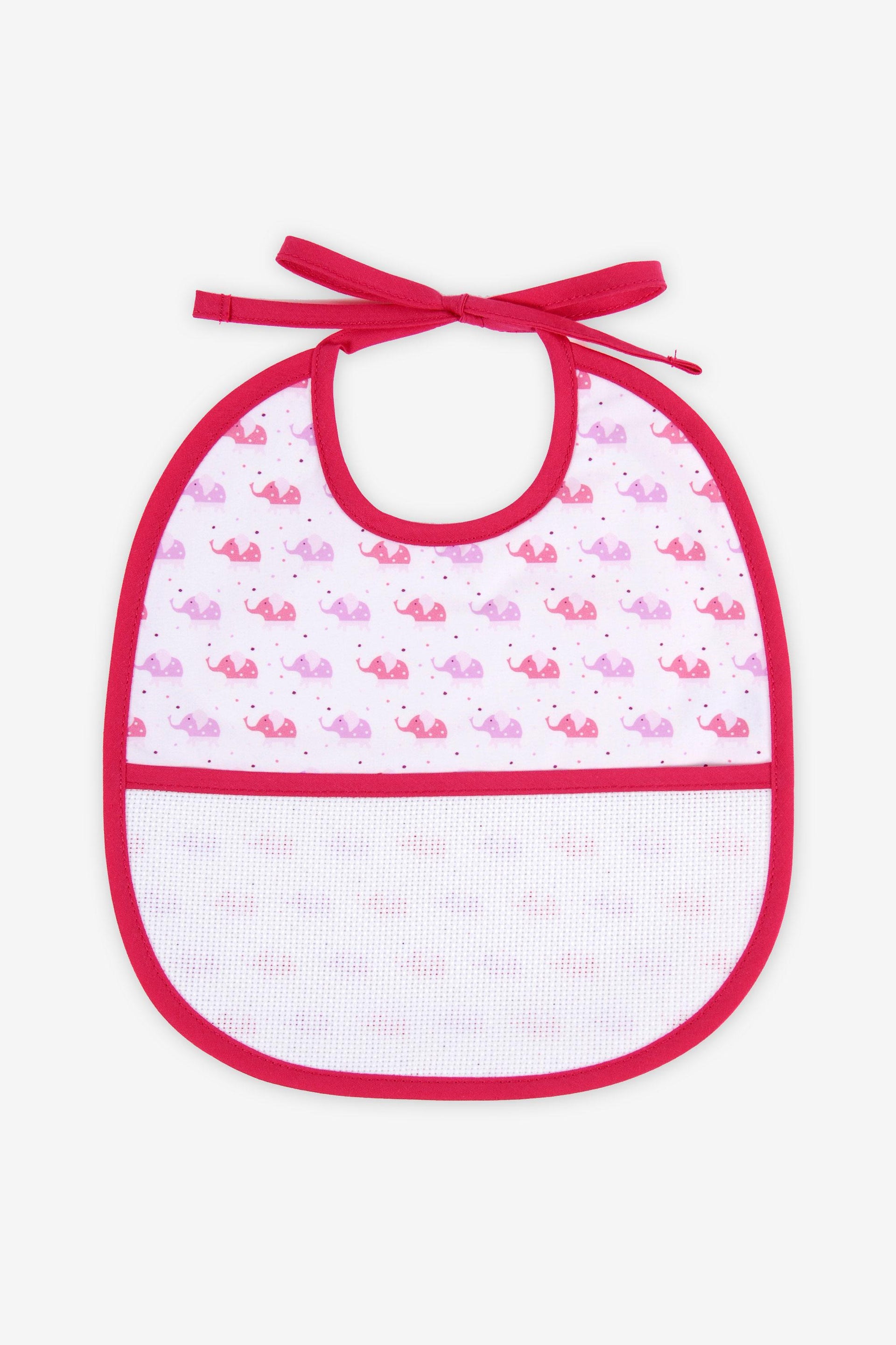 Bavoir à broder Folk - 6 mois