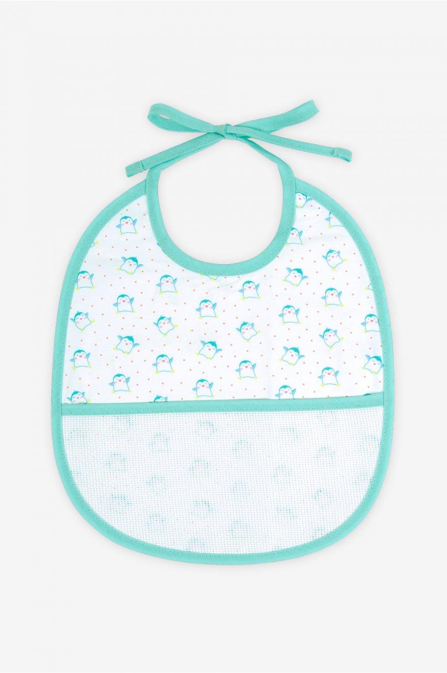 Bavoir à broder Folk - 6 mois