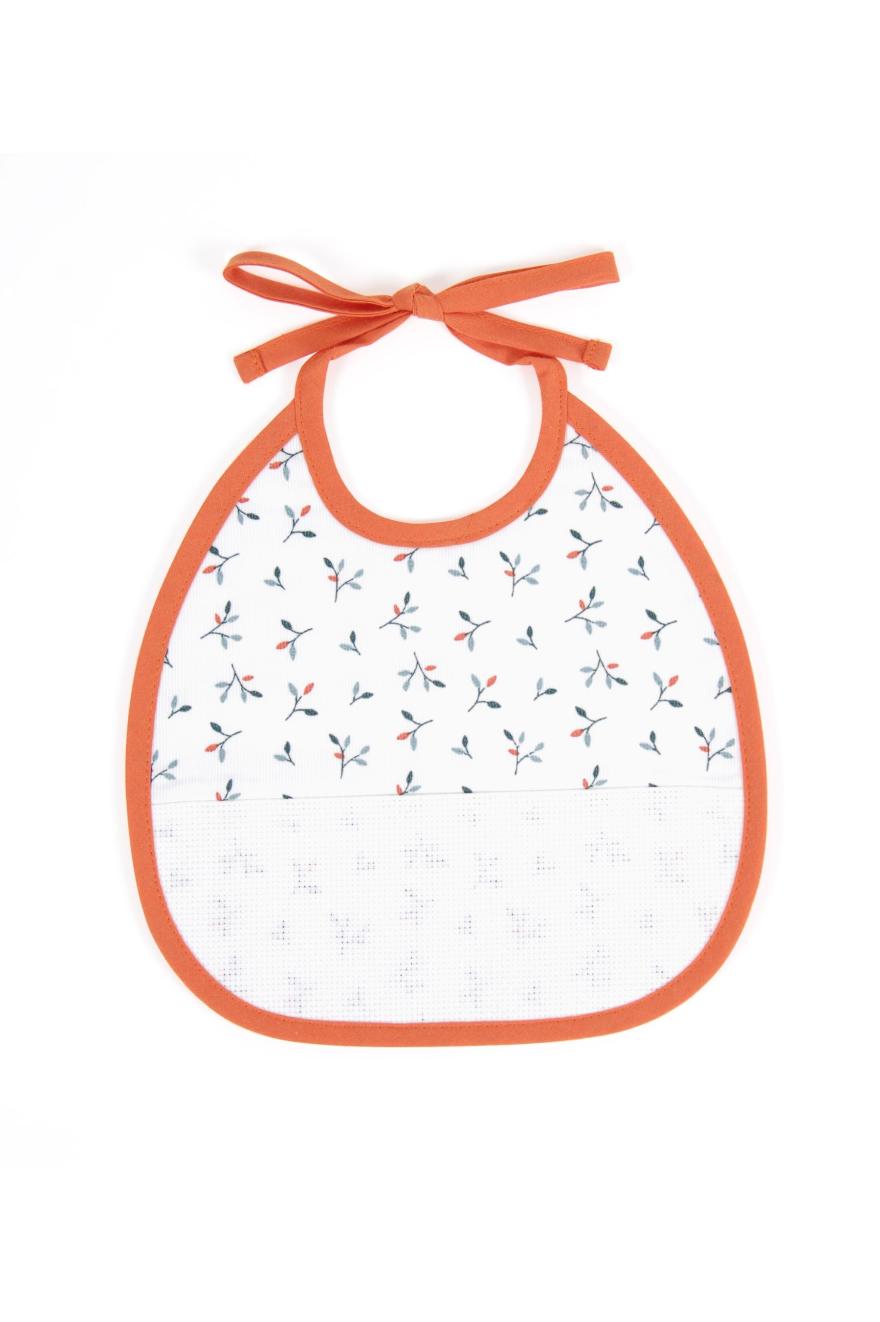 Bavoirs à broder 3 à 6 mois - Forêt enchantée