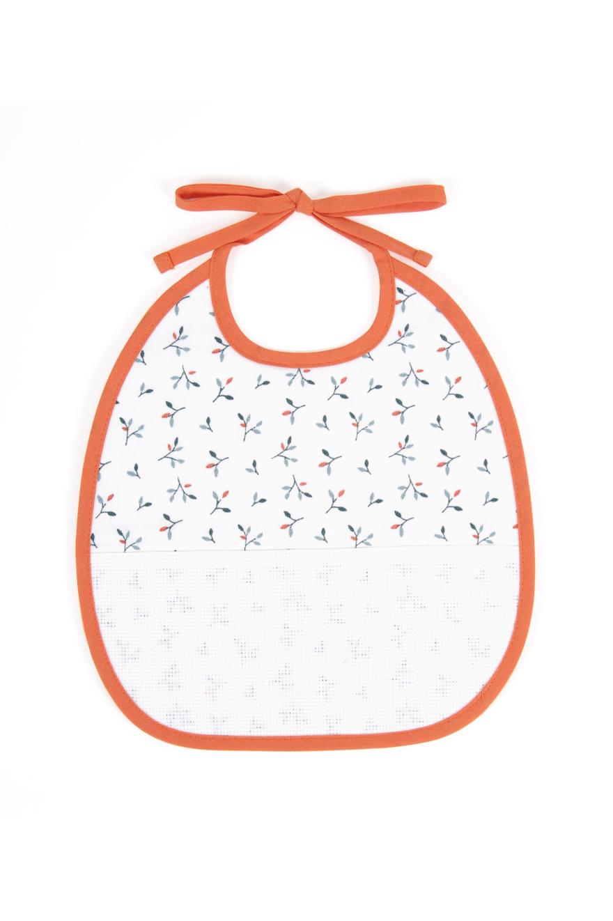 Bavoirs à broder 3 à 6 mois - Forêt enchantée