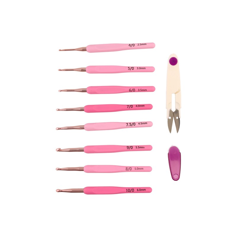Set de crochets + coupe fils