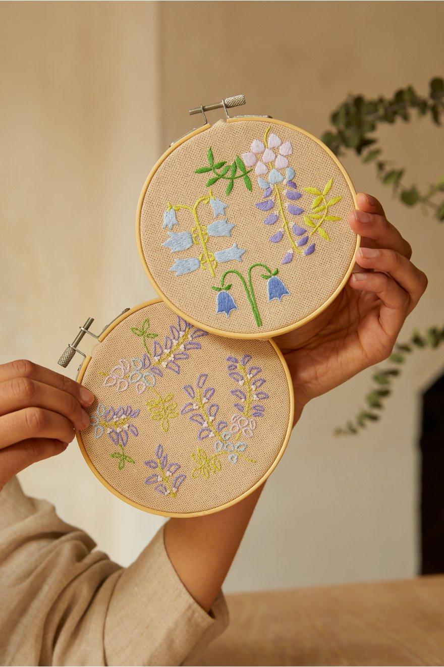 Kit Mindful Making - Broderie Senteurs printanières