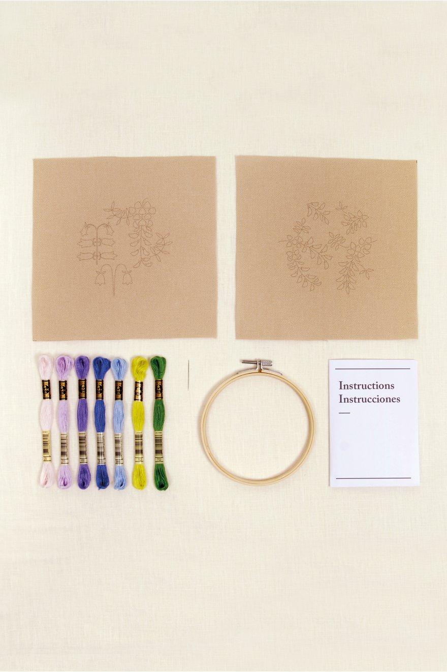 Kit Mindful Making - Broderie Senteurs printanières
