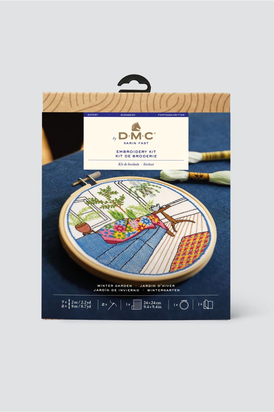 Jardin d'hiver - Broderie traditionnelle