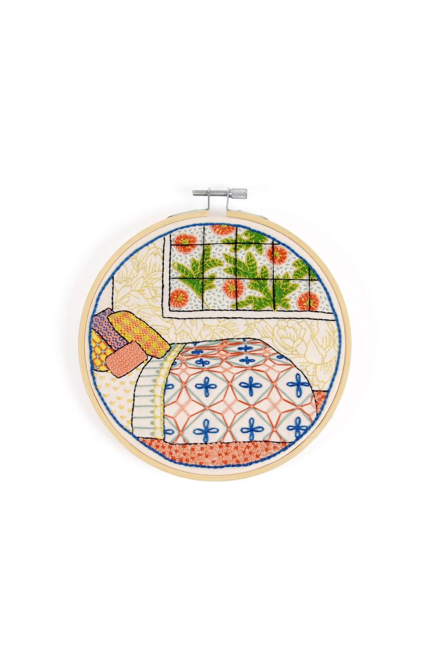 Chambre Cozy - Broderie traditionnelle
