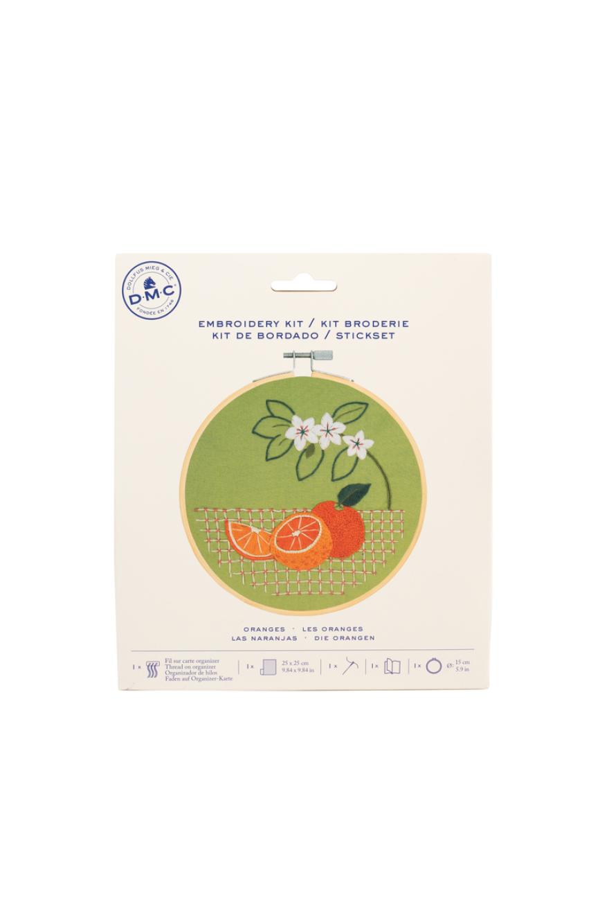 Oranges - Kit broderie