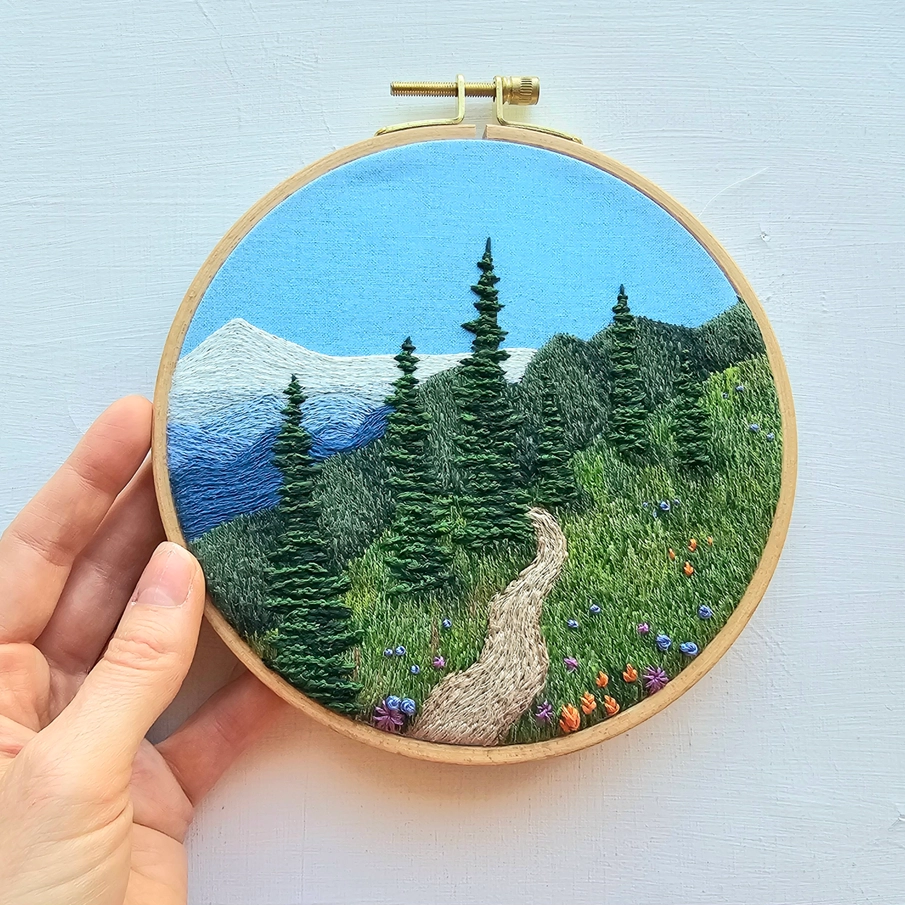 Kit broderie Happy Trails