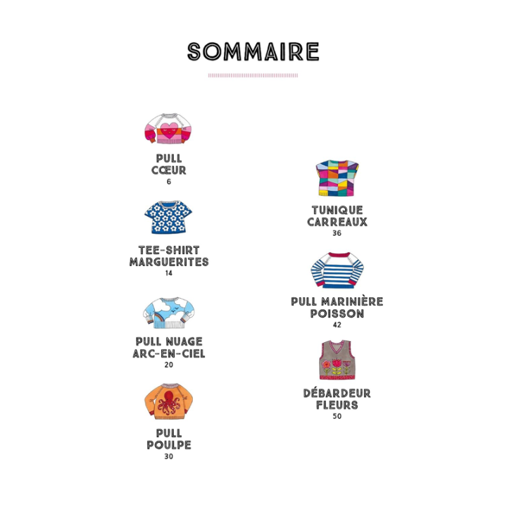 Tricoter des motifs