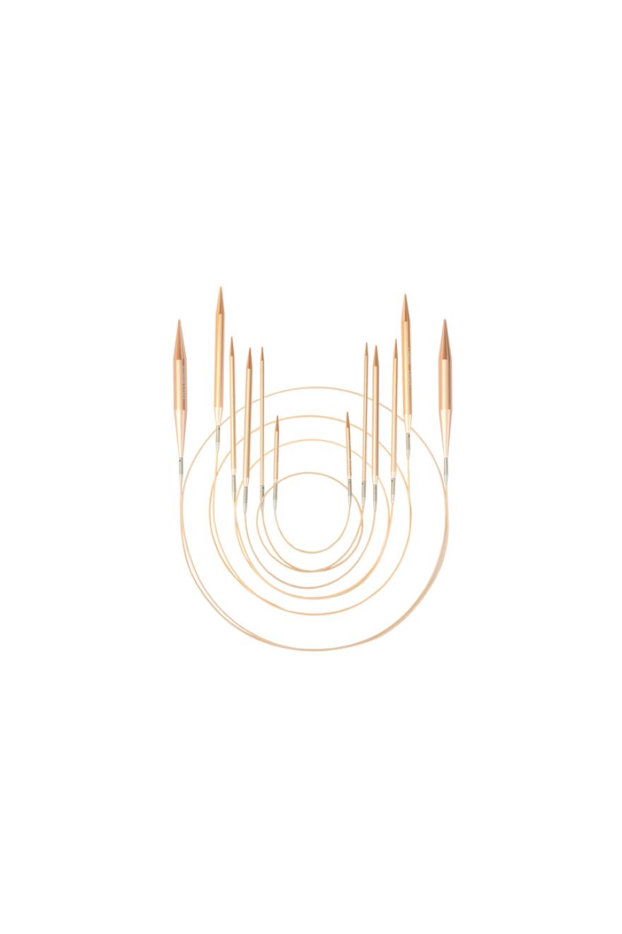 Aiguilles interchangeables rose gold