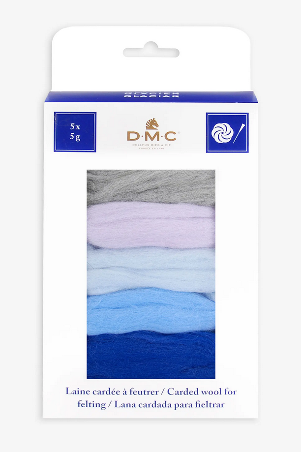 Laine cardée à feutrer