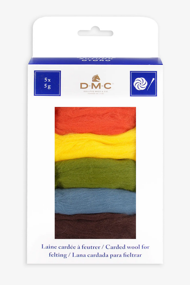 Laine cardée à feutrer