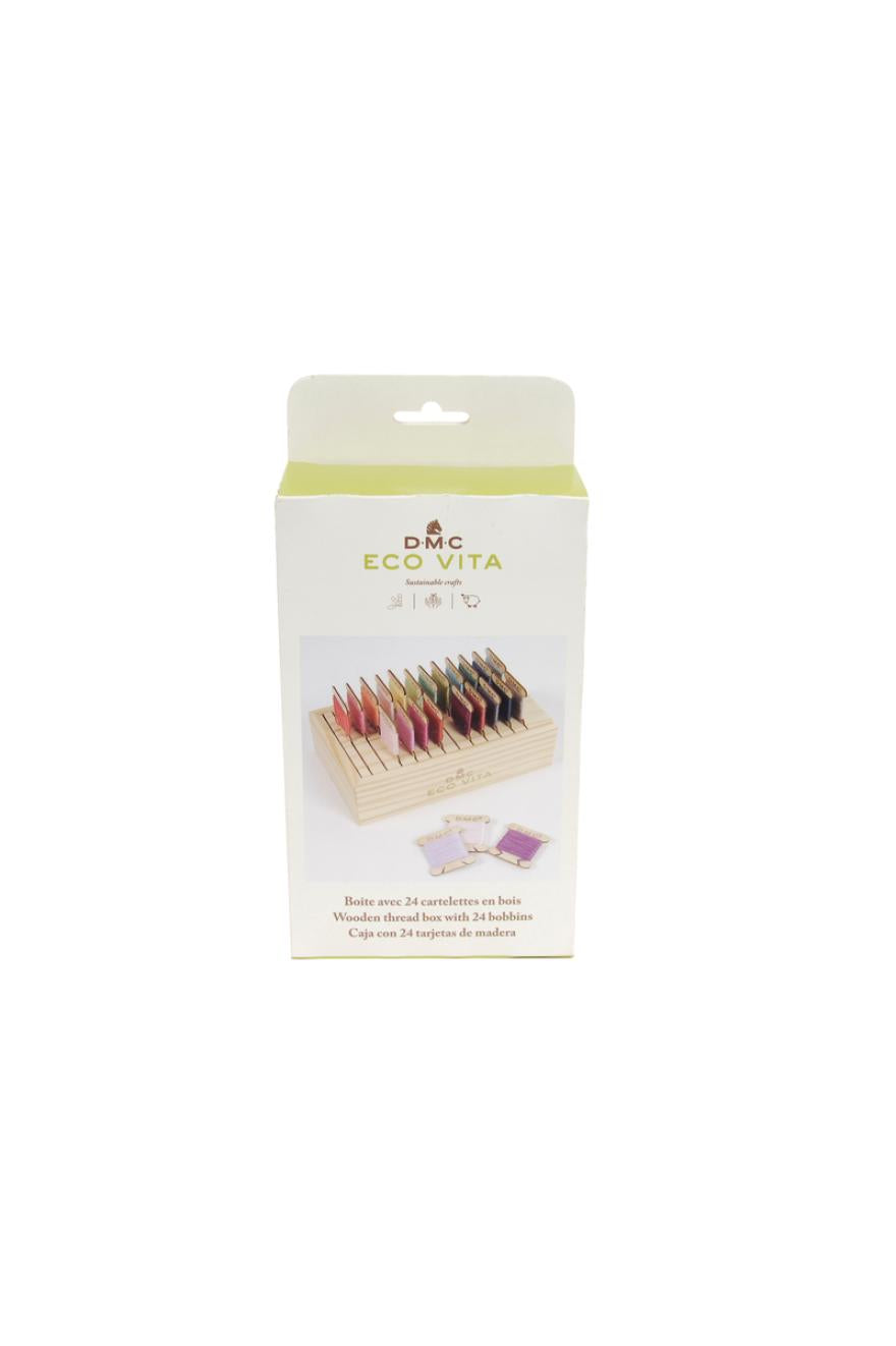 Boîte de rangement pour fils à broder/repriser