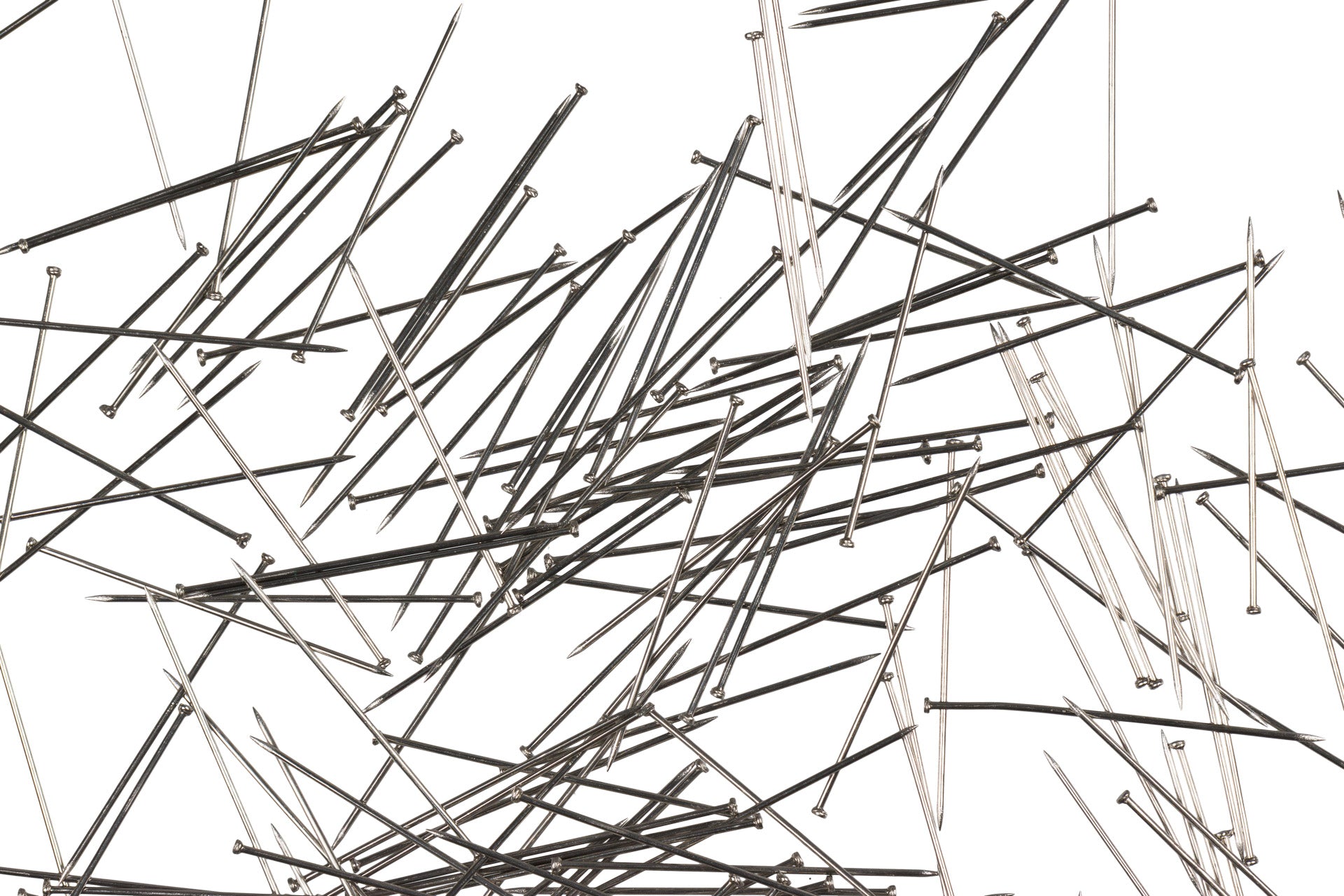 Epingles à tête en métal