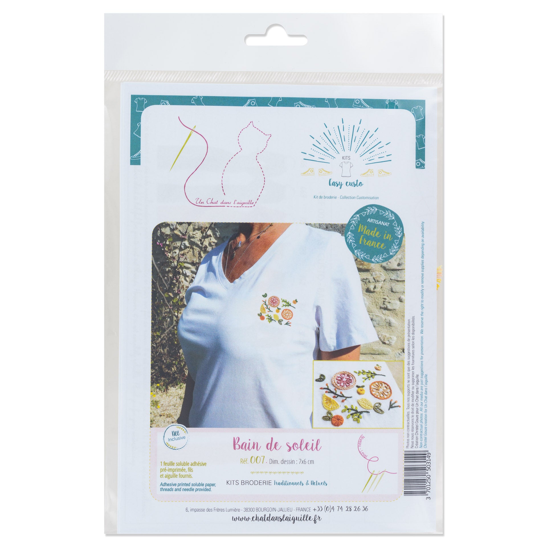Kit broderie Easy Custo (petit format)
