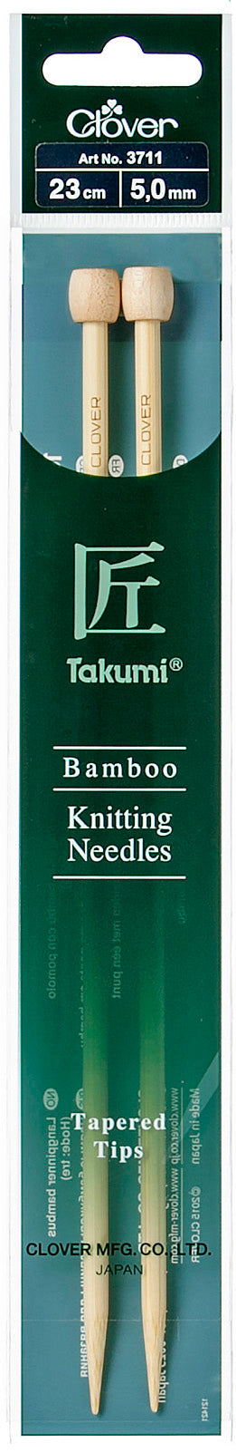 Aiguilles droite Bambou 33 cm