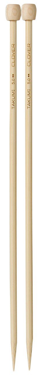 Aiguilles droite Bambou 33 cm